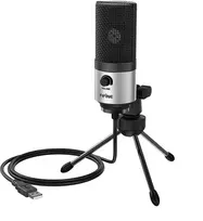 Fifine K669BS Condenser Microphone (Sidabrinis)