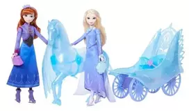 Figūrėlė Fuzlu Disney Frozen Anna & Elsas Ice Carriage Fun (237-2657)
