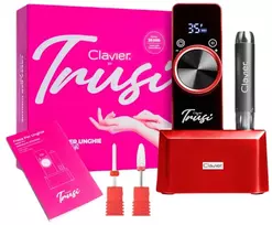 Clavier By Trusi mobili nagų frezavimo staklės 65W Raudona