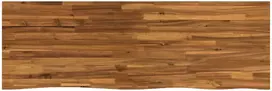 Stačiakampio stalo viršus 120 x 60 x 3 cm Stačiakampio
