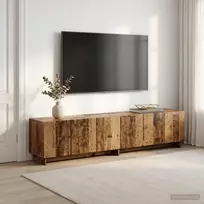 TV staliukas Televizoriaus stovas 179.5 x 34.5 x 40 cm Sendintos medienos