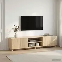 TV staliukas Televizoriaus stovas 180 x 34,5 x 40 cm Sonoma ąžuolas