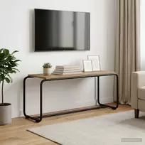 TV staliukas Televizoriaus stovas 98 x 35.5 x 42 cm Artisano ąžuolo