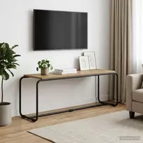 TV staliukas Televizoriaus stovas 113.5 x 35.5 x 42 cm Artisano ąžuolo