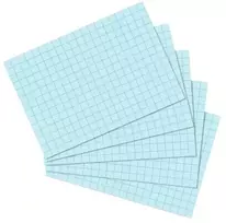Herlitz Mėlyna, languotas popierius, 170 g/m², 100 vnt. (10901460)