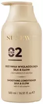SunewMed+ Silk & Glow išlyginantis kondicionierius su 5 aliejų kompleksu 500 ml