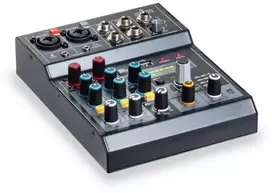 DNA Soundsation MIOMIX 4LS - 4 kanalų mikseris su efektais, Bluetooth, OTG ir garso sąsaja (STNMIOMIX4)