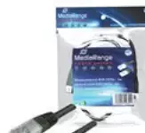 MediaRange tinklo kabelis, U/UTP, Cat6, 5 m, juoda (MRCS104)