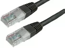 MediaRange tinklo kabelis, UTP, Cat6, 10 m, juoda (MRCS120)