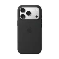 Apple iPhone 18 Pro silikoninis dėklas su MagSafe – juodas – MK8Y4ZM/A