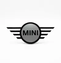 BMW MINI kapoto emblema priekinis ženkliukas juodas Untamed Edition naujas originalus 51145A35730