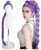 K-Pop Demon Hunters Rumi Plaukų Kasa Perukas 120 cm ilgio
