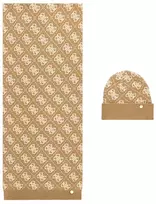 Guess Moteriškas komplektas – kepurė ir šalikas Beanie GFBOXWP6401-LOU