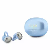 Guess Metallic Finish Classic Logo OWS belaidės ausinės Light Mėlyna