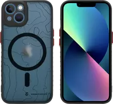Dėklas Tactical MagForce Warthog dangtelis, skirtas Apple iPhone 13, asfalto spalvos