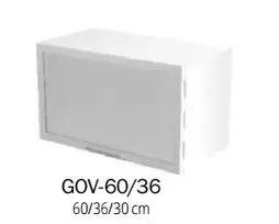 Halmar VENTO GOV-60/36 pakabinama spintelė su stiklu