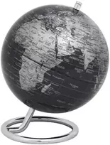 Troika Globus Galilei, skersmuo 13 cm, metalinis pagrindas, juodai sidabrinis (TRG1304-BKSI/CH)