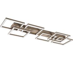 Rabalux 71500 - LED dimeriuojamas lubinis šviestuvas FATMA 40W/230V 3000-6500K 33x100 cm smėlinė+su nuotolinio valdymo pulteliu