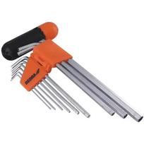 Raktai šešiakampiai 9vnt. 1/16"-3/8"  DEDRA