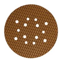 Abrazyvinis apvalus popierius, Anti-clogg, 225 mm, #60, velcro, 5 vnt. rinkinys