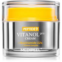 MEDIPEEL+ Peptide 9 Vitanol Cream Pro atspalvį koreguojantis kremas senėjimą lėtinančio poveikio 50 g