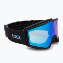 Slidinėjimo akiniai UVEX Blast CV black matt/mirror blue