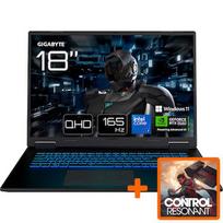 Gigabyte GAMING A18 PRO DXJ (black, Intel Core? 7 240H, NVIDIA GeForce RTX 5070 Ti, 32GB DDR5, 1 TB (1 TB SSD), Windows 11 Home) - German - DE Layout GIGABYTE GAMING A18 PRO DXJ