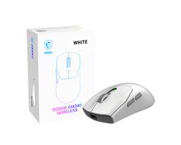 MSI Gaming Mouse | FORGE GM340 WIRELESS | Wireless | 2.4 GHz, Bluetooth, USB | White