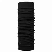 Buff Midweight Merino Wool Solid juoda kaklaskarė
