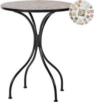 Beliani Bistro stalas CASARIO, 60 × 60 cm, juodas