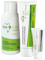 Apacare Rinkinys spindinčiai šypsenai, 1 x 75ml, 1 x 200 ml, 1 x 20 ml, 3vnt