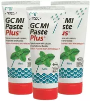 Dantų pasta su fluoru GC Mi Paste Plus Recaldent, mėtų skonio, 35 ml, 3 vnt.