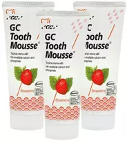 Dantų pasta be fluoro GC Tooth Mousse Recaldent, 35 ml, 3 vnt.