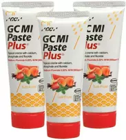 Dantų kremas su fluoru GC Mi Paste Plus Recaldent, 35 ml, 3 vnt.