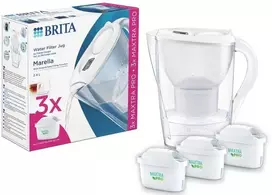 Brita Marella, baltas, 2,4L + Maxtra Pro filtrai 3 vnt