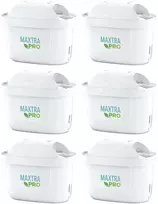 6x vandens filtro kasetė, skirta "Brita Maxtra PRO Pure Performance" vandens ąsočiui