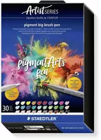 STAEDTLER pigmentiniai dideli teptukai, 30 vnt.