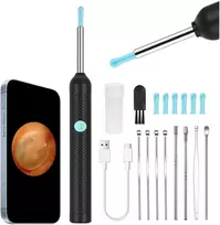 Realne Ceny Krzysztof Alchimionek Otoskop Kamera do Czyszczenia Uszu Usuwania Woskowiny Smart HD Endoskop