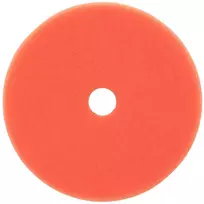 Dedra Gąbka Poliravimo kempinė su lipdukais, kieta, 75 mm, 25 mm storio (oranžinė)
