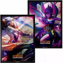 Bandai Tcg Riftbound: League of Legends TCG - Vendetta Kayle vs Morgana Art Sleeves (100 Sleeves)