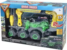 Monster Jam Mechanix 1:18 Grave Digger kokoamisauto