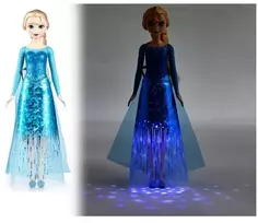 Disney Frozen Elsa ledo galios lėlė su funkcijomis