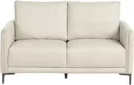 Beliani Dvivietė sofa CILENS, šviesiai smėlio spalvos