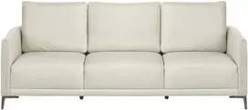 Beliani Trijų vietų sofa CILENS, šviesiai smėlinė