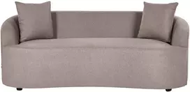 Beliani AMAL sofa, smėlio ir pilkšvos spalvos