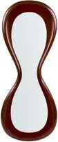 Beliani Sieninis veidrodis BOURGES, 70 × 170 cm, rudas