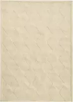 Beliani Kilimas LUNARA šviesiai smėlio spalvos, 160 × 230 cm, vilna