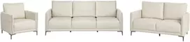 Sofa Beliani 6 vietų svetainės baldų komplektas CILENS, šviesiai smėlio spalvos