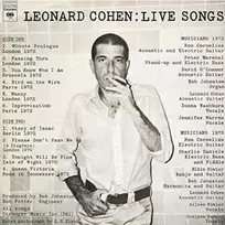 Leonard Cohen - Live Songs (180 Gram) 1LP (vinilinė plokštelė)