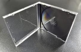 CD dėžutė Jewel juodu vidumi (tray)